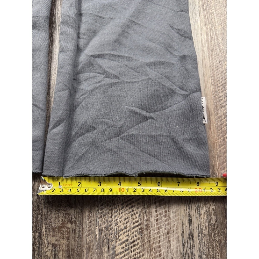 BEARDED GOAT Overnight Sweatpants XS Women's Slate Gray Baggy Comfy Athleisure - Picture 3 of 10